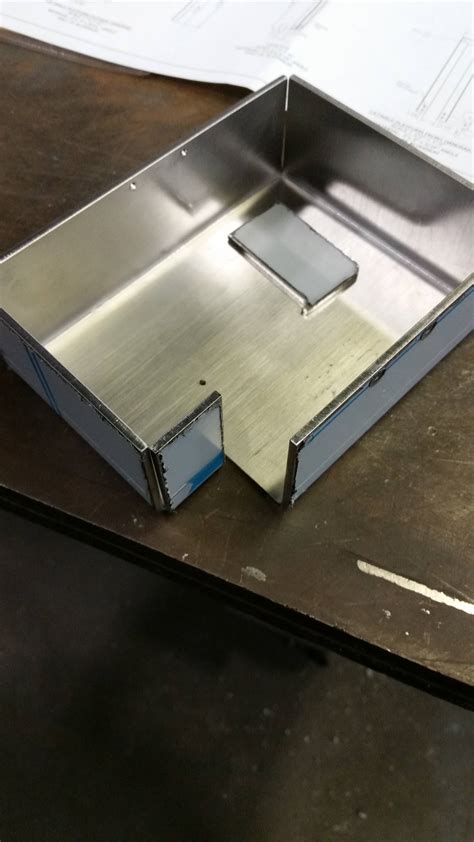 metal fabrication metal box fabrication|custom stainless steel box.